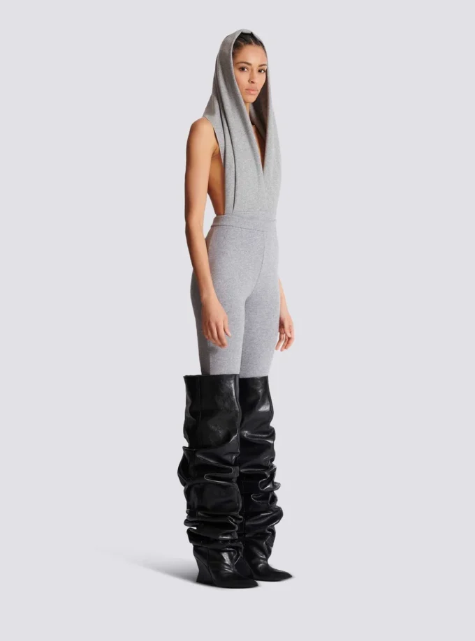 Leggings aus Baumwollstrick Leggings aus Baumwollstrick