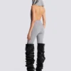 Leggings aus Baumwollstrick Leggings aus Baumwollstrick