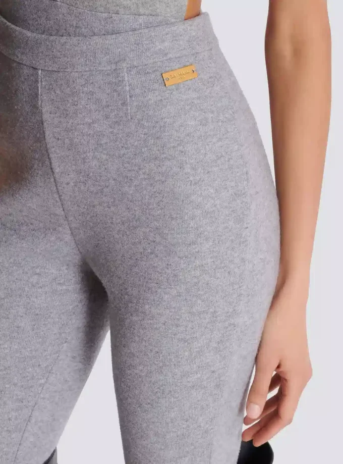 Leggings aus Baumwollstrick Leggings aus Baumwollstrick