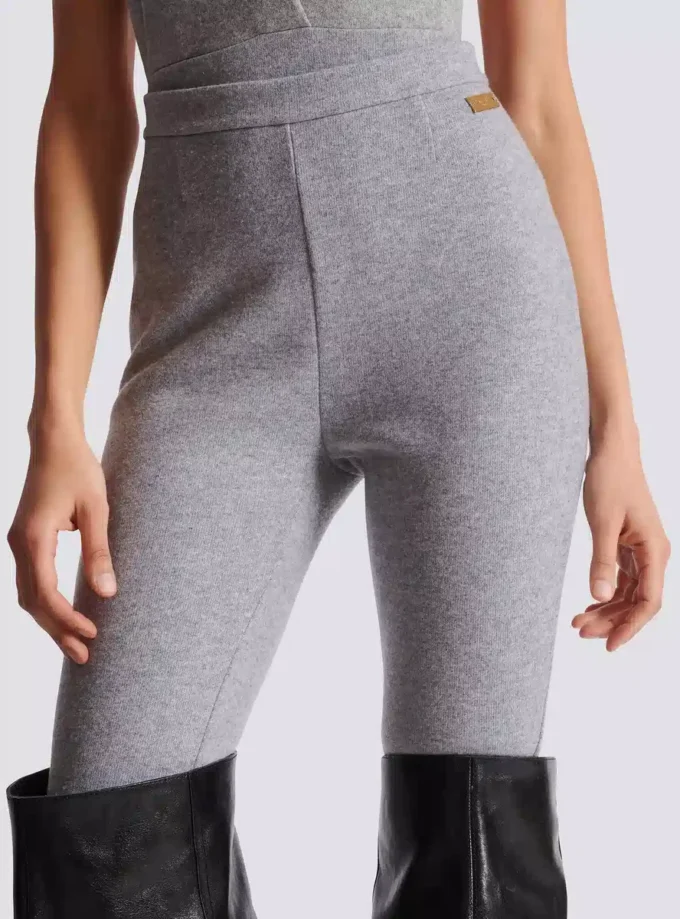 Leggings aus Baumwollstrick Leggings aus Baumwollstrick