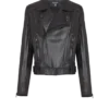 Leichte Bikerjacke aus Lammleder Leichte Bikerjacke aus Lammleder