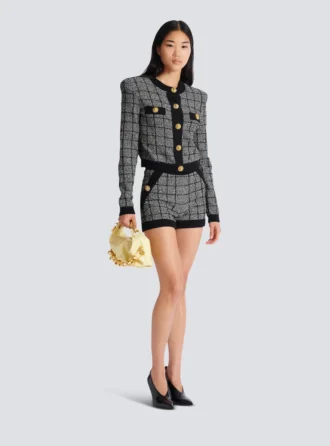 Leichte Tweed-Shorts