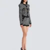 Leichte Tweed-Shorts Leichte Tweed-Shorts