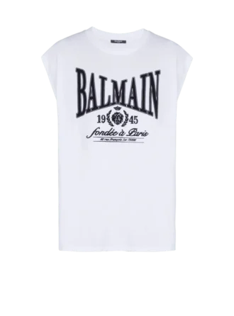 Locker geschnittenes Tanktop mit Print