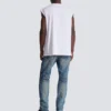 Locker geschnittenes Tanktop mit Print Locker geschnittenes Tanktop mit Print