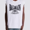 Locker geschnittenes Tanktop mit Print Locker geschnittenes Tanktop mit Print
