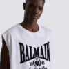 Locker geschnittenes Tanktop mit Print Locker geschnittenes Tanktop mit Print