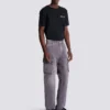 Locker sitzende Cargo-Jeans aus Denim Locker sitzende Cargo-Jeans aus Denim