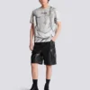 Logo-T-Shirt mit Statue-Print Logo-T-Shirt mit Statue-Print