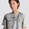 Logo-T-Shirt mit Statue-Print Logo-T-Shirt mit Statue-Print