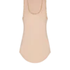 Lässiges Jersey-Tanktop mit Ketten Lässiges Jersey-Tanktop mit Ketten