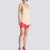 Lässiges Jersey-Tanktop mit Ketten Lässiges Jersey-Tanktop mit Ketten