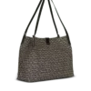 Medium Release Shopper Tasche aus Monogramm-Jacquard und Kalbsleder Medium Release Shopper Tasche aus Monogramm-Jacquard und Kalbsleder