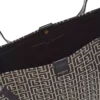 Medium Release Shopper Tasche aus Monogramm-Jacquard und Kalbsleder Medium Release Shopper Tasche aus Monogramm-Jacquard und Kalbsleder