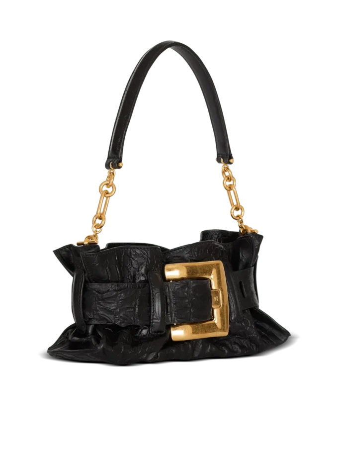 Mini Anthem Tasche aus geprägtem Kalbsleder mit Krokodilprägung Mini Anthem Tasche aus geprägtem Kalbsleder mit Krokodilprägung
