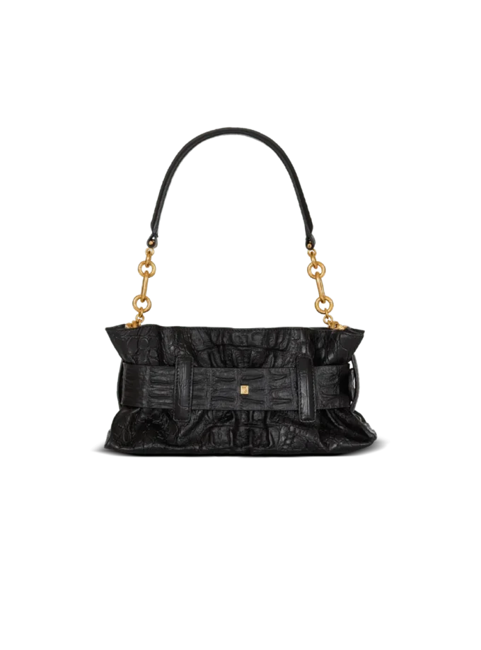 Mini Anthem Tasche aus geprägtem Kalbsleder mit Krokodilprägung Mini Anthem Tasche aus geprägtem Kalbsleder mit Krokodilprägung