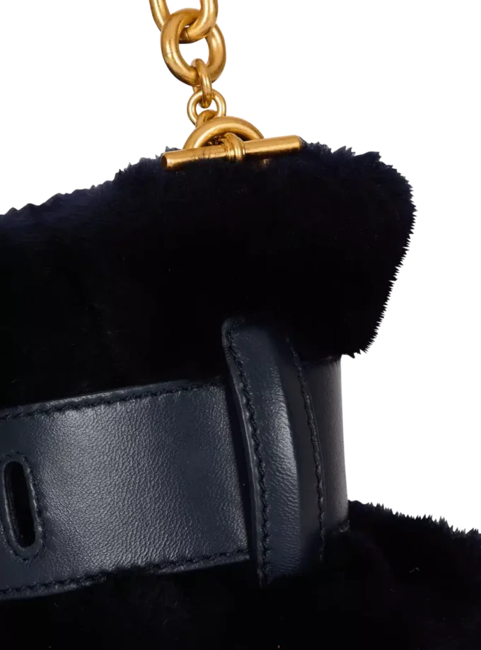 Mini Anthem Tasche aus Lammfell Mini Anthem Tasche aus Lammfell