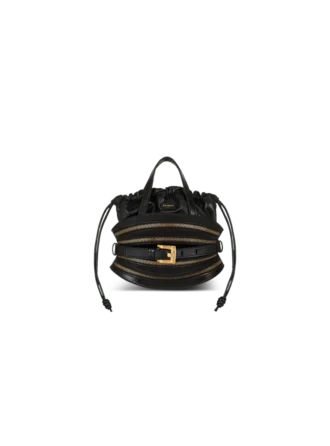 Mini Shuffle Zips Tasche aus Kalbsleder