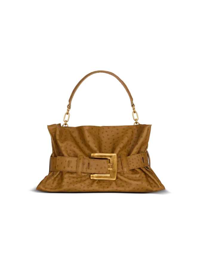 Mittlere Anthem-Tasche aus geprägtem Kalbsleder Mittlere Anthem-Tasche aus geprägtem Kalbsleder
