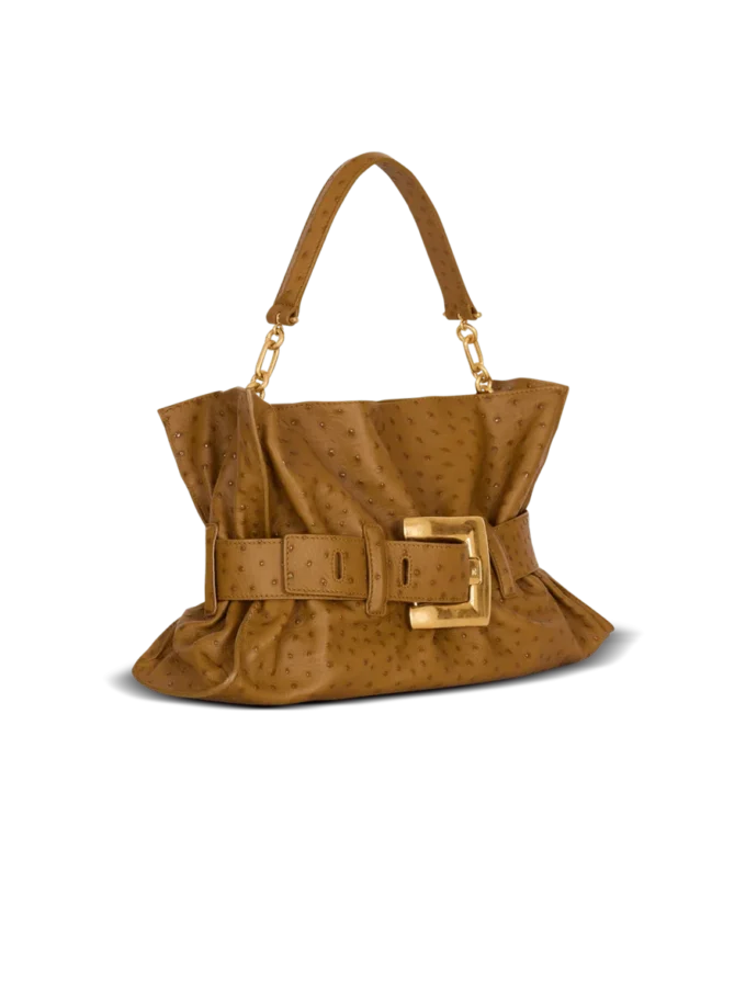 Mittlere Anthem-Tasche aus geprägtem Kalbsleder Mittlere Anthem-Tasche aus geprägtem Kalbsleder