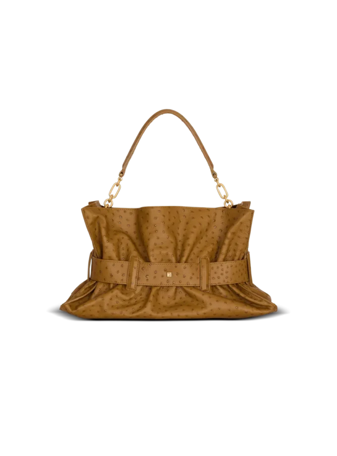 Mittlere Anthem-Tasche aus geprägtem Kalbsleder Mittlere Anthem-Tasche aus geprägtem Kalbsleder