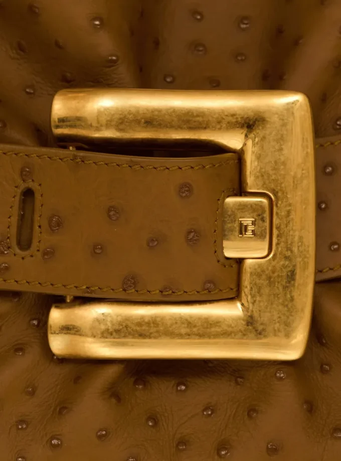 Mittlere Anthem-Tasche aus geprägtem Kalbsleder Mittlere Anthem-Tasche aus geprägtem Kalbsleder