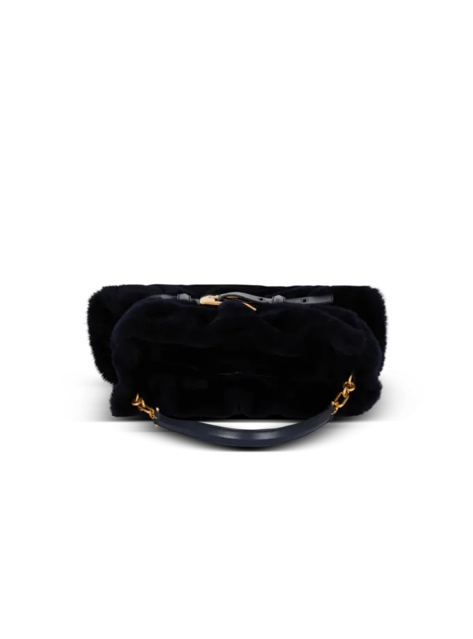 Mittlere Anthem-Tasche aus Lammfell Mittlere Anthem-Tasche aus Lammfell