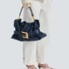 Mittlere Anthem-Tasche aus Leder Mittlere Anthem-Tasche aus Leder