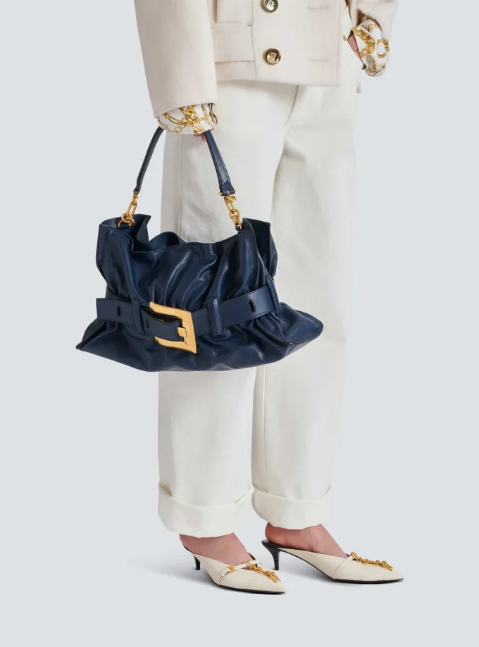 Mittlere Anthem-Tasche aus Leder Mittlere Anthem-Tasche aus Leder
