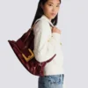 Mittlere Anthem-Tasche aus Leder Mittlere Anthem-Tasche aus Leder