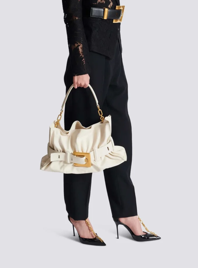 Mittlere Anthem-Tasche aus Leder Mittlere Anthem-Tasche aus Leder