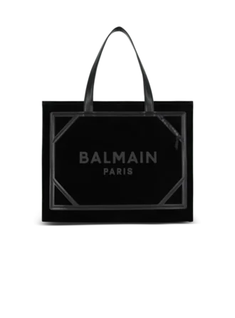 Mittlere B-Army-Tasche aus Wildleder