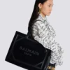 Mittlere B-Army-Tasche aus Wildleder