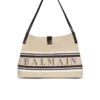Mittlere Release Shopper-Tasche aus Canvas und Kalbsleder Mittlere Release Shopper-Tasche aus Canvas und Kalbsleder