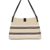 Mittlere Release Shopper-Tasche aus Canvas und Kalbsleder Mittlere Release Shopper-Tasche aus Canvas und Kalbsleder