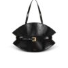 Mittlere Shuffle-Tasche aus Kalbsleder Mittlere Shuffle-Tasche aus Kalbsleder