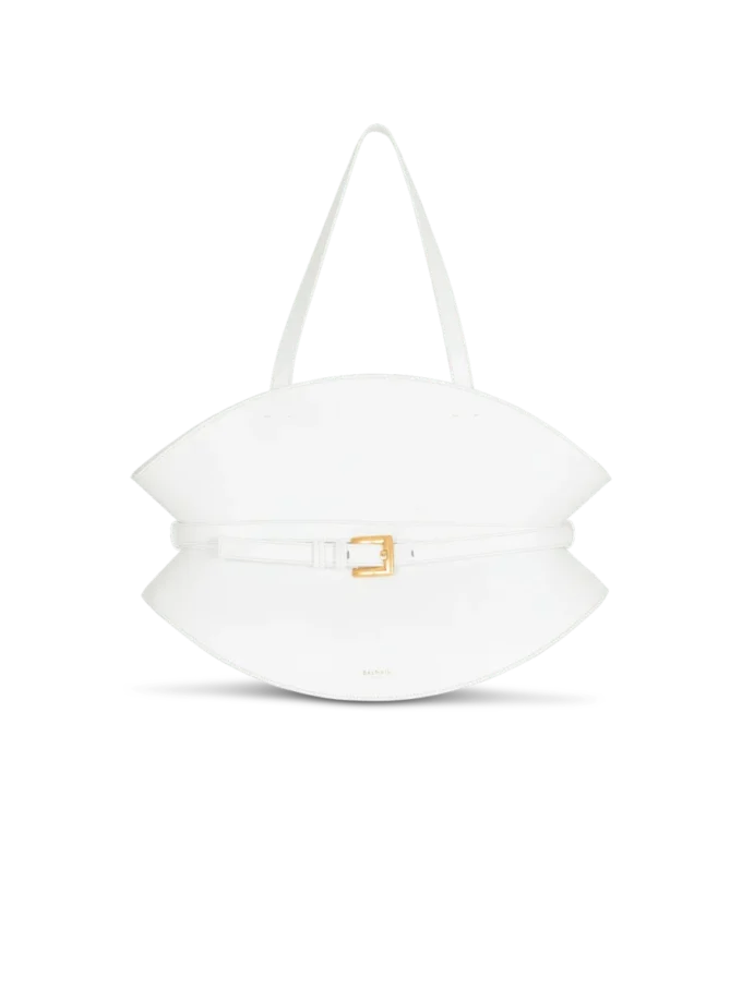Mittlere Shuffle-Tasche aus Kalbsleder Mittlere Shuffle-Tasche aus Kalbsleder
