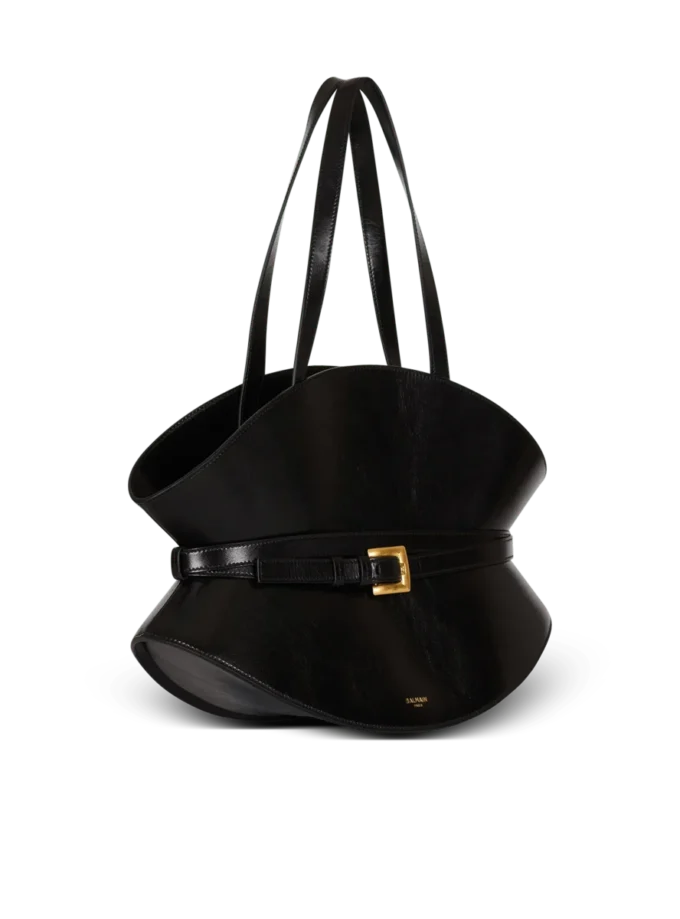 Mittlere Shuffle-Tasche aus Kalbsleder Mittlere Shuffle-Tasche aus Kalbsleder