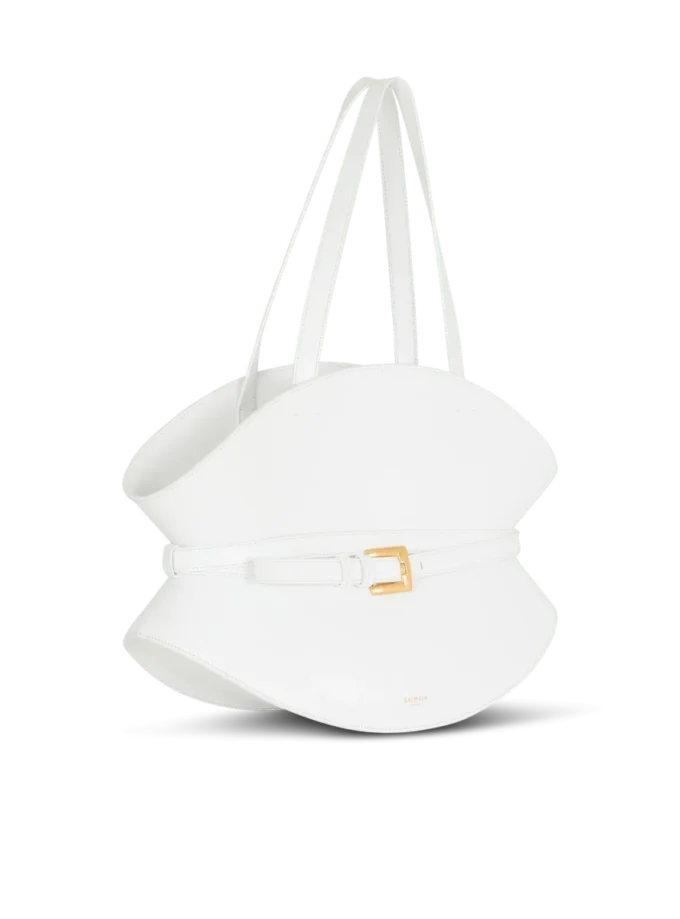 Mittlere Shuffle-Tasche aus Kalbsleder Mittlere Shuffle-Tasche aus Kalbsleder