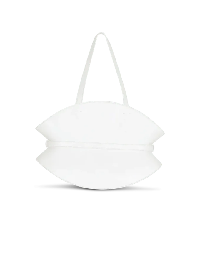 Mittlere Shuffle-Tasche aus Kalbsleder Mittlere Shuffle-Tasche aus Kalbsleder
