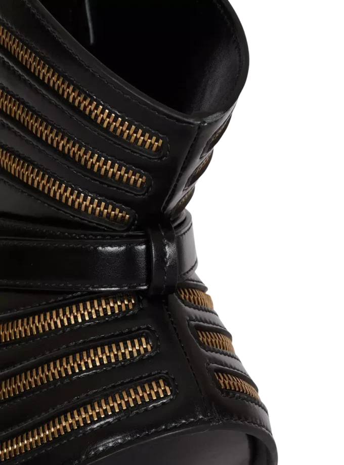 Mittlere Shuffle Zips Tasche aus Kalbsleder Mittlere Shuffle Zips Tasche aus Kalbsleder