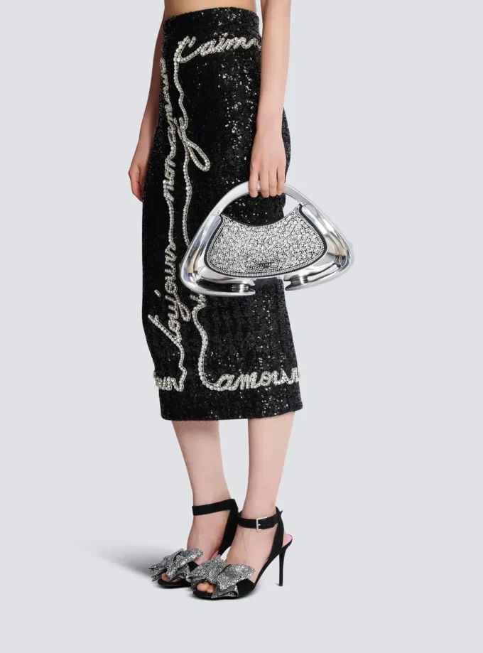 Mittlere Strass-Tasche „Jolie Madame” Mittlere Strass-Tasche „Jolie Madame”