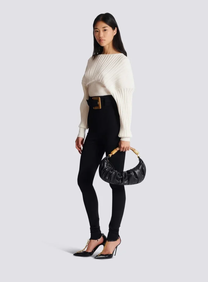 Mittlere Tasche „Ebene” aus Kalbsleder