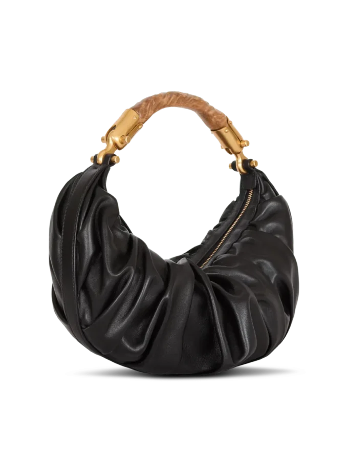 Mittlere Tasche „Ebene” aus Kalbsleder