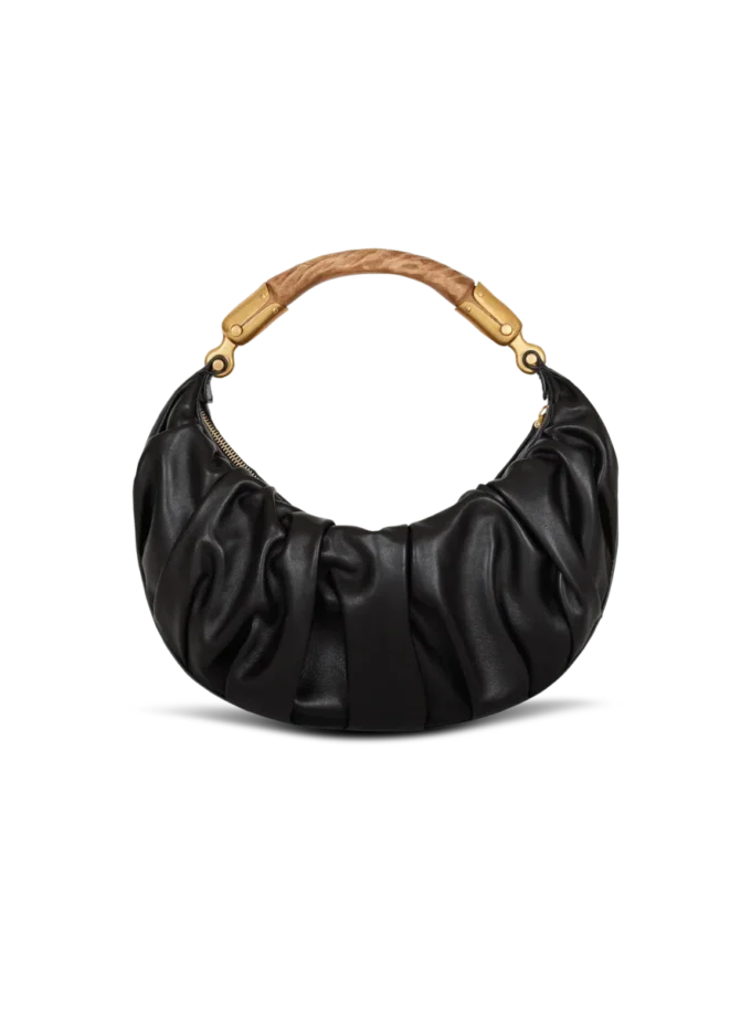 Mittlere Tasche „Ebene” aus Kalbsleder