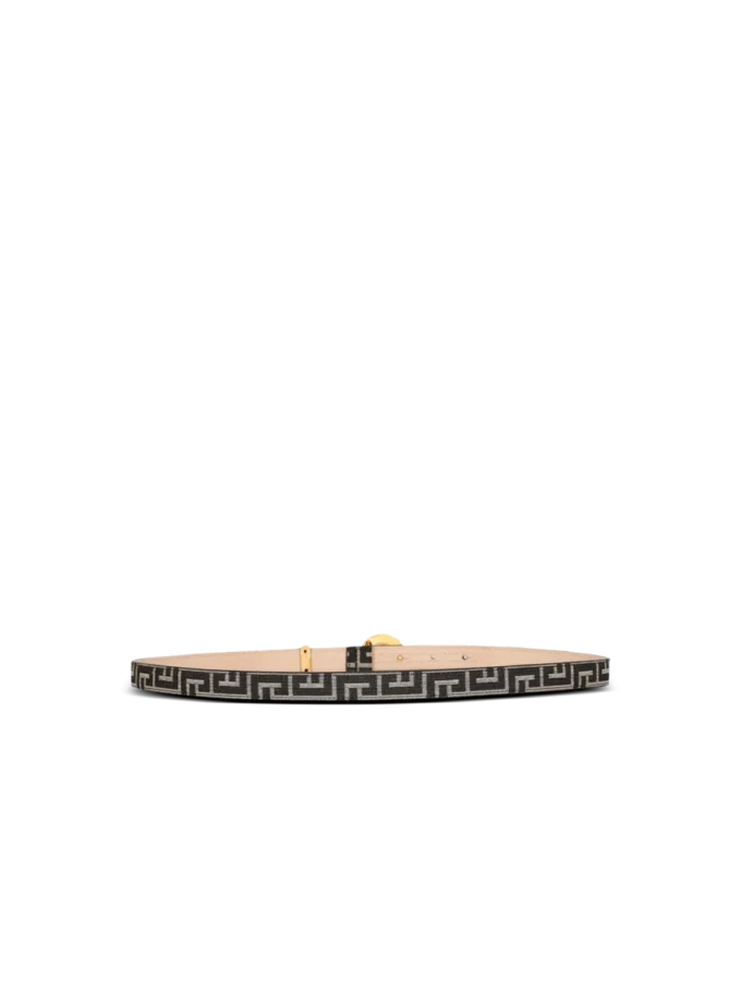 Monogramm-Jacquard-T-Bar-Gürtel