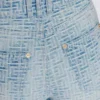 Monogramm-Jeansshorts