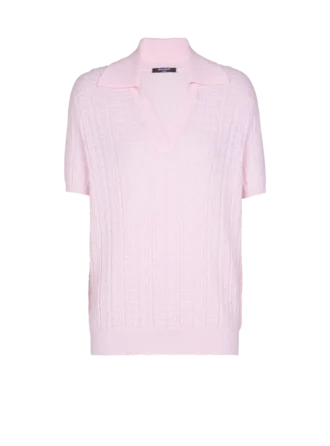 Monogramm-Strickpolo