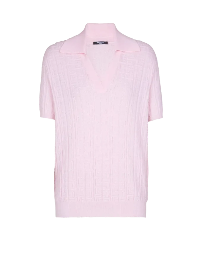 Monogramm-Strickpolo