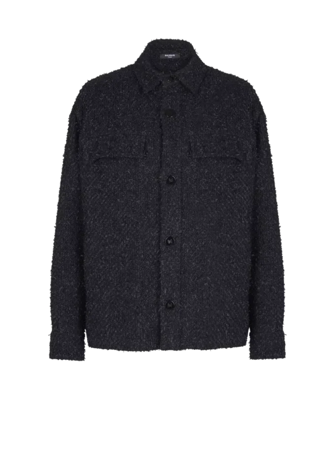 Overshirt aus Monogramm-Tweed Overshirt aus Monogramm-Tweed